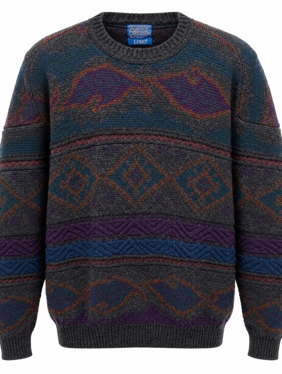 Pendleton Other - Vintage Pendleton LOBO Knitted Crew Neck Sweater Made In USA Size XL